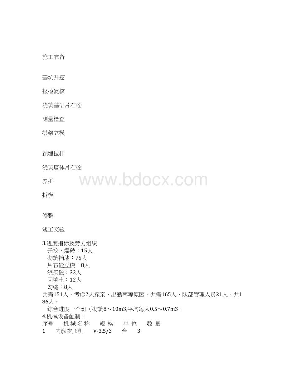 一般挡土墙施工组织设计.docx_第3页