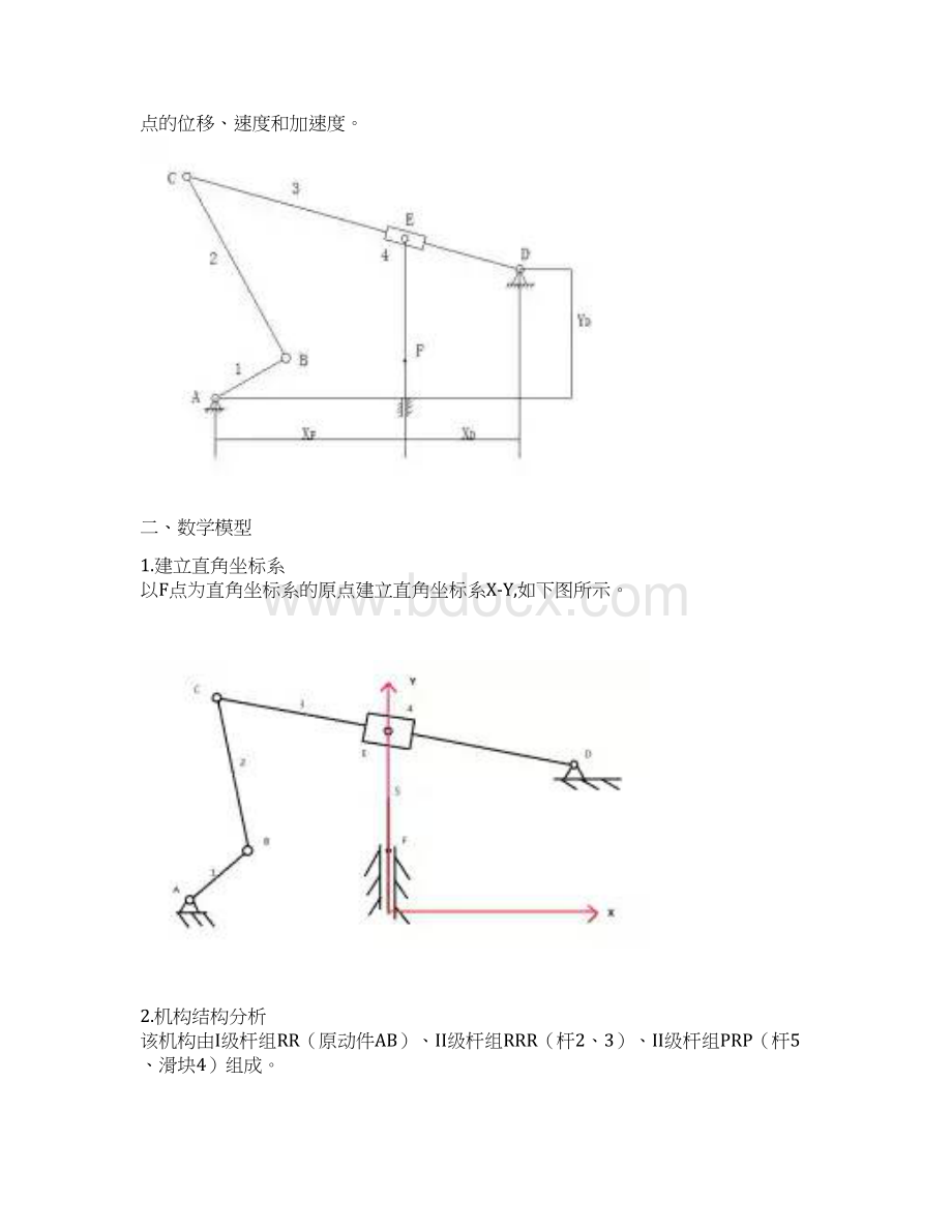 机械原理大作业.docx_第2页