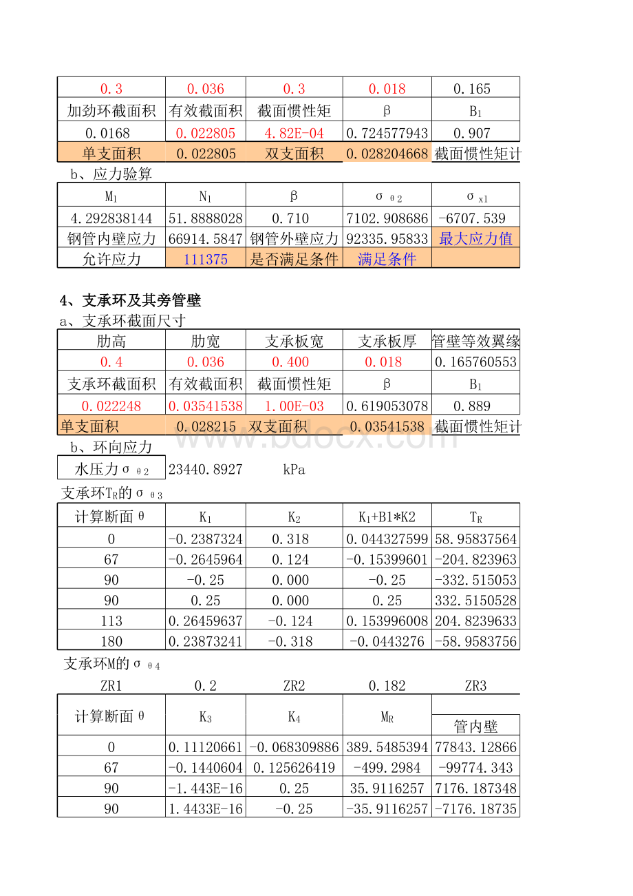 压力管道计算表格.xls_第3页