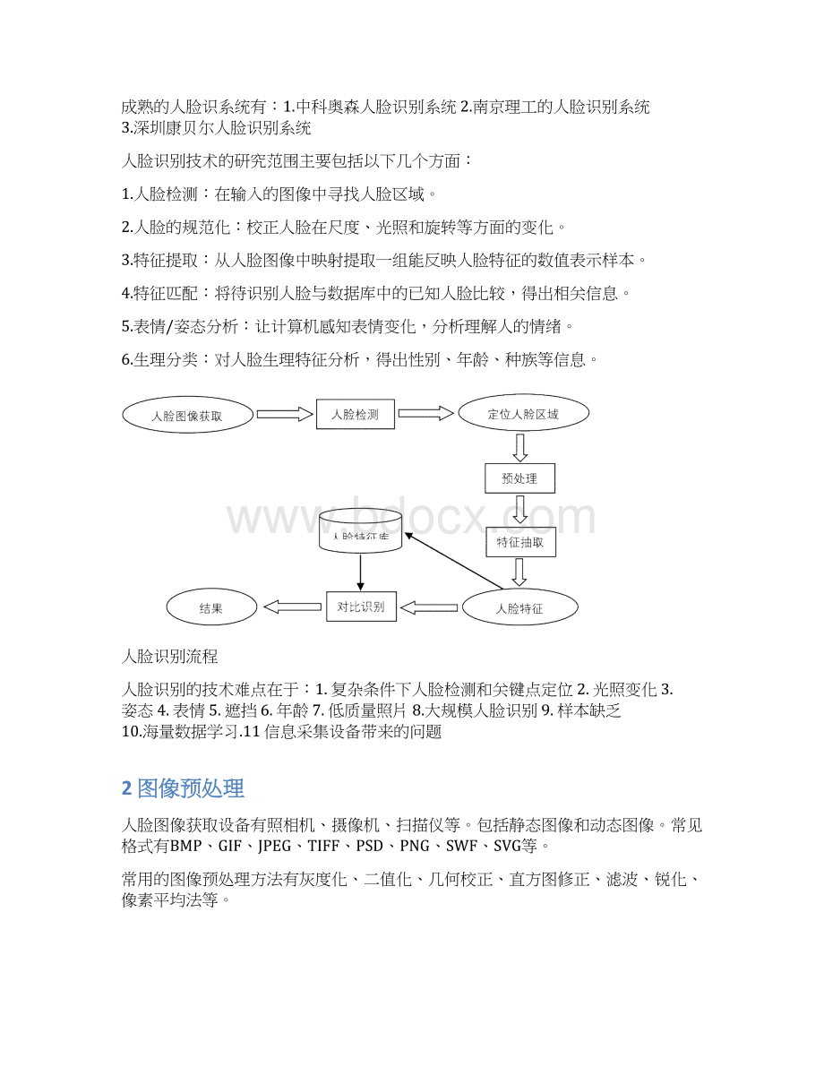 人脸识别综述模式识别论文.docx_第2页