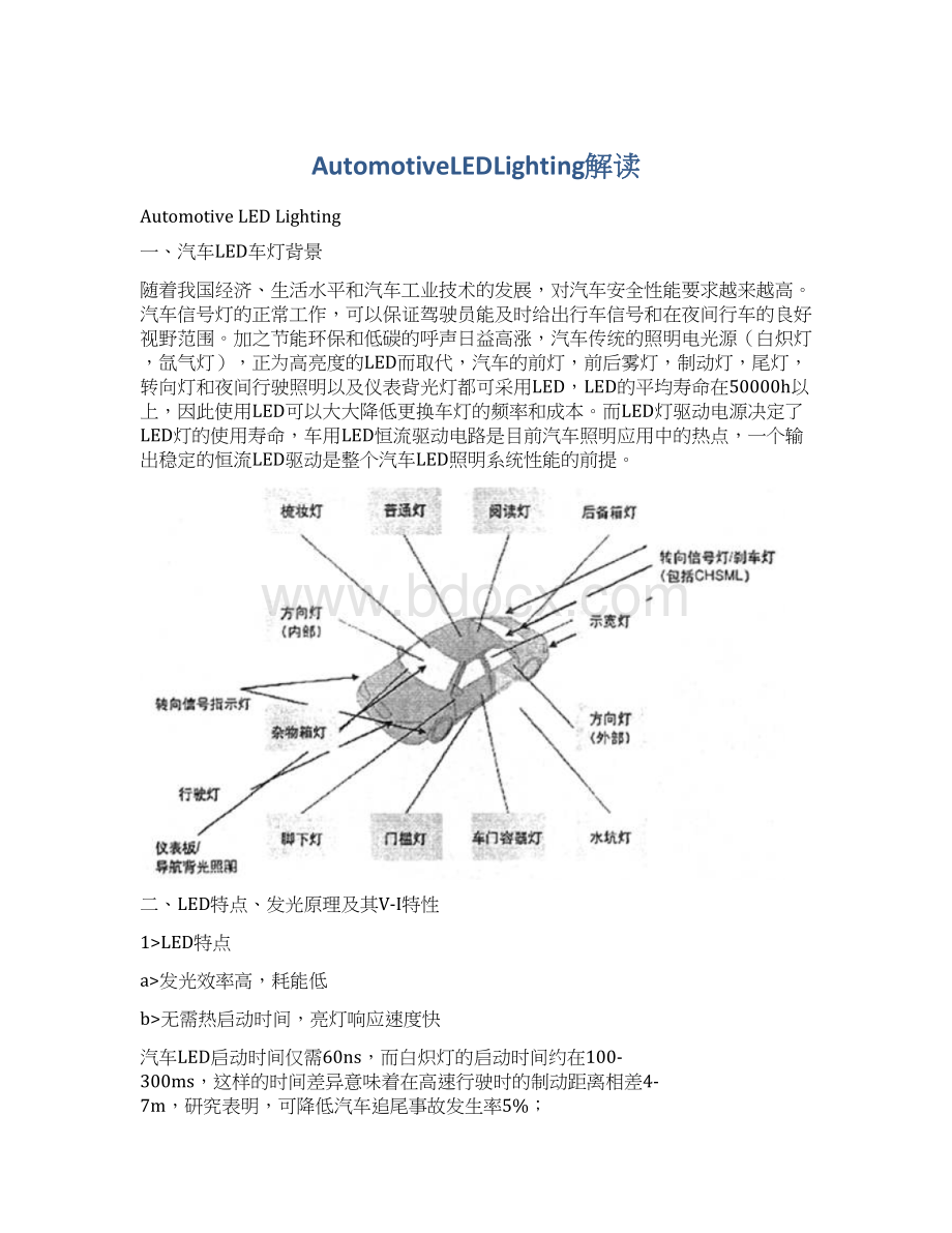 AutomotiveLEDLighting解读.docx