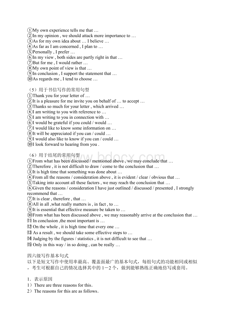 四级作文经典开头结尾Word文档格式.docx_第2页