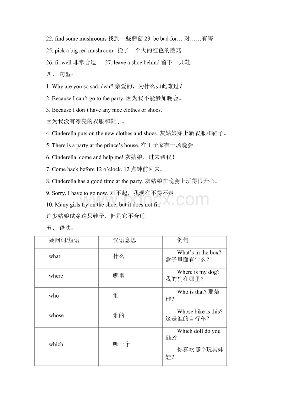 最新整理苏教版 五下英语精选各单元知识点复习过程.docx_第2页