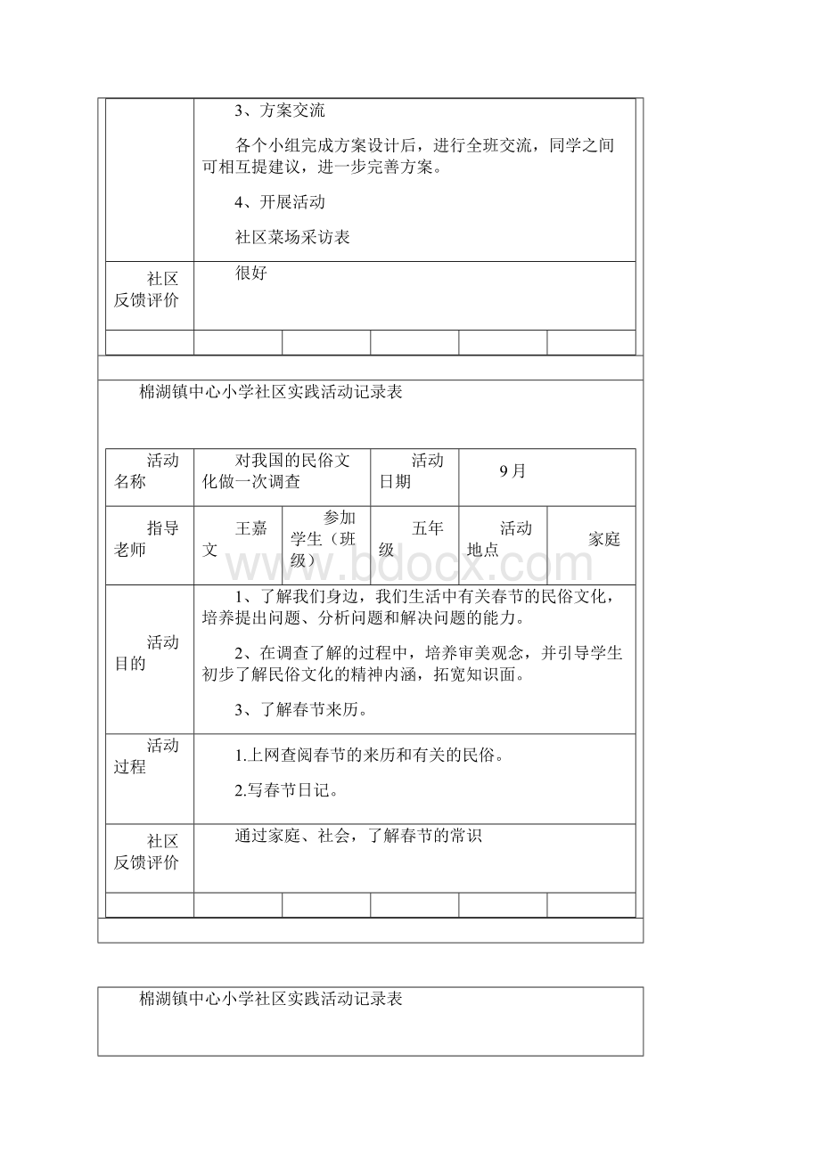 学生社会实践记录表完整资料docWord文件下载.docx_第3页