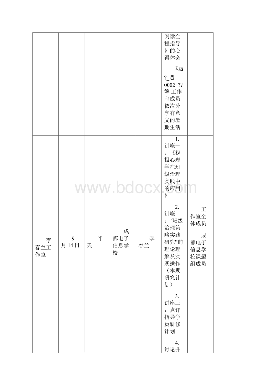 成都市双流区名教师名校长工作室研修活动安排.docx_第3页