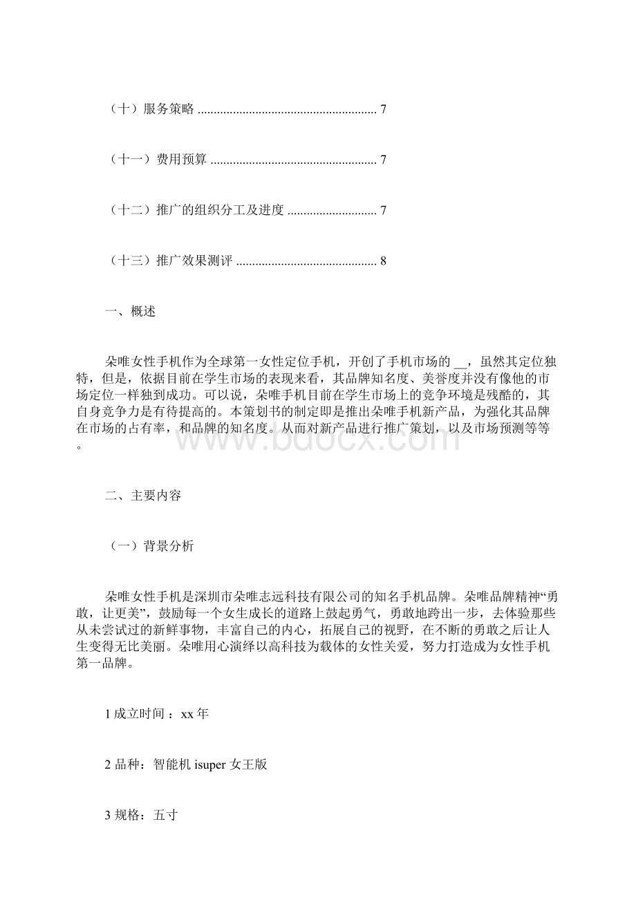 新产品上市策划方案.docx_第2页