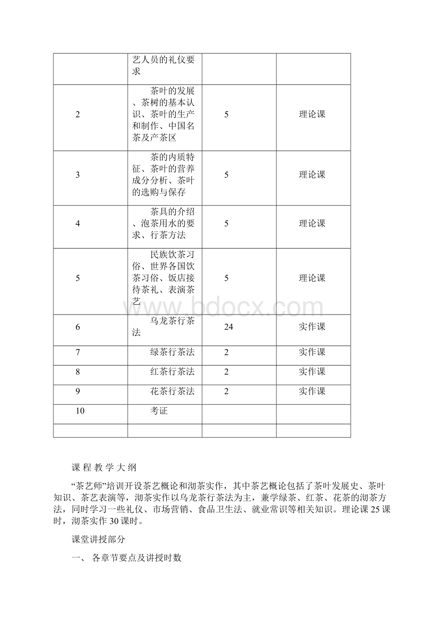 最新茶艺师培训计划.docx_第3页