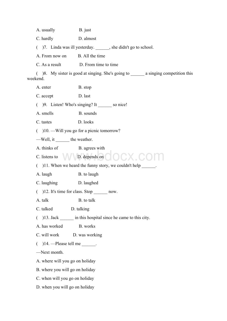 学年八年级英语下学期期末综合能力评估试题Ⅰ新版外研版Word文件下载.docx_第2页