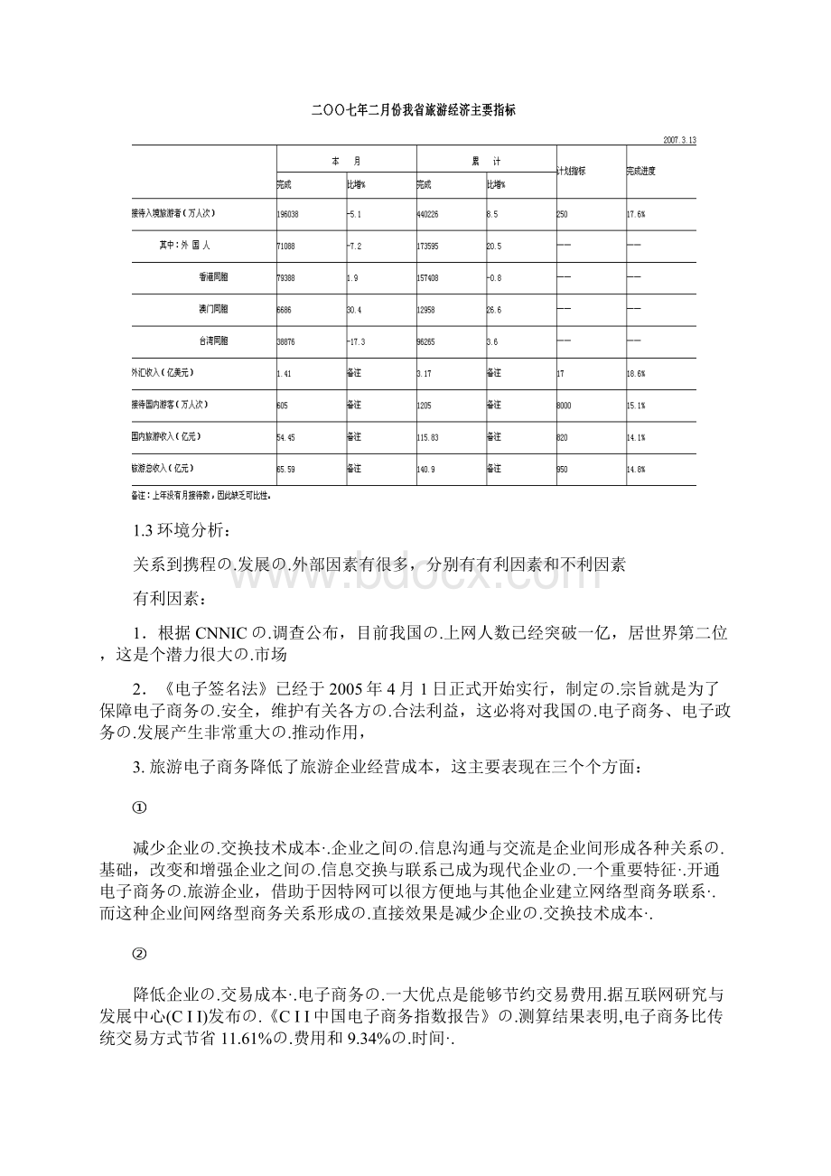 终审版XX旅游网站电子商务市场营销推广项目商业计划书文档格式.docx_第3页