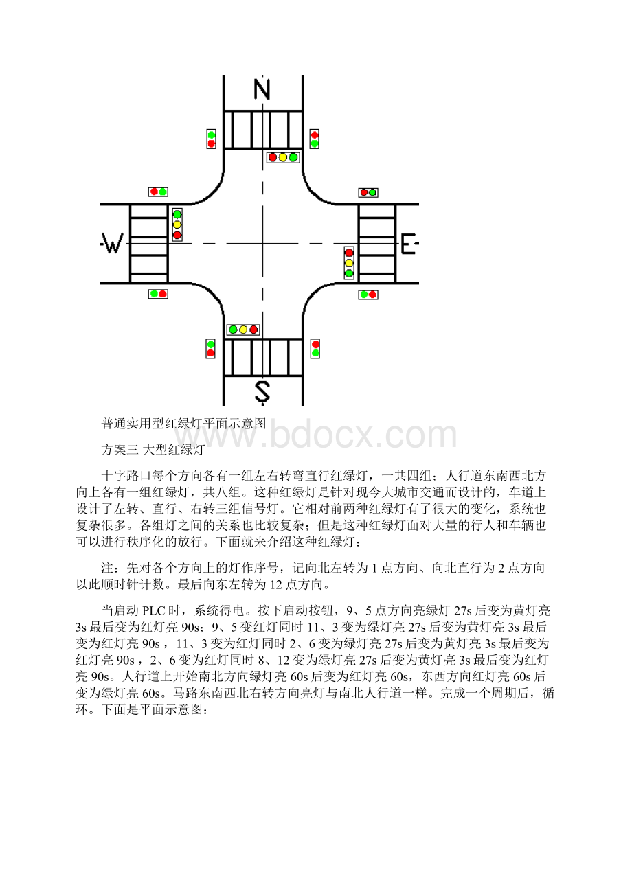 实验设计红绿灯PLC编程.docx_第3页