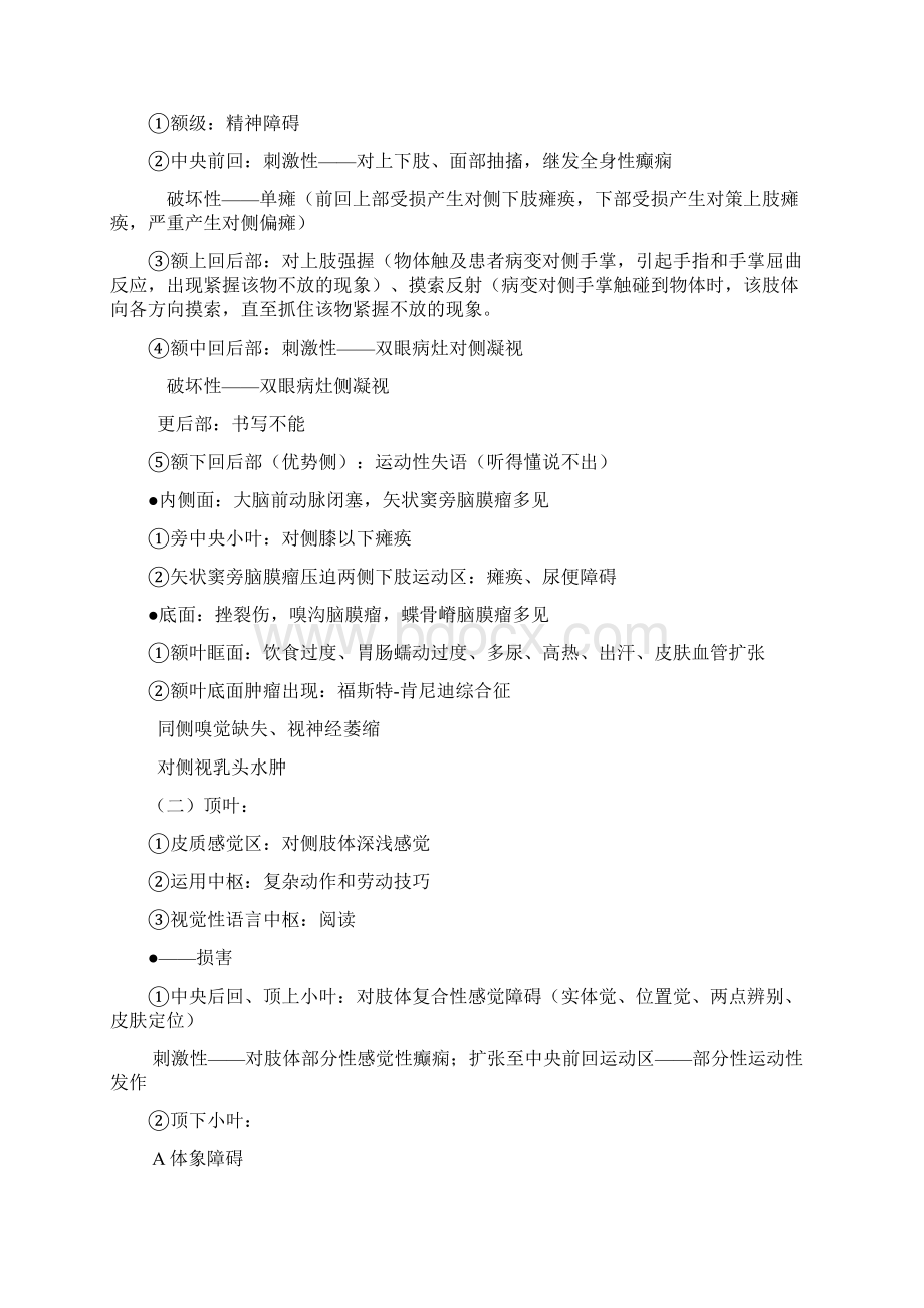 神经病学复习笔记CHFWord文档格式.docx_第2页