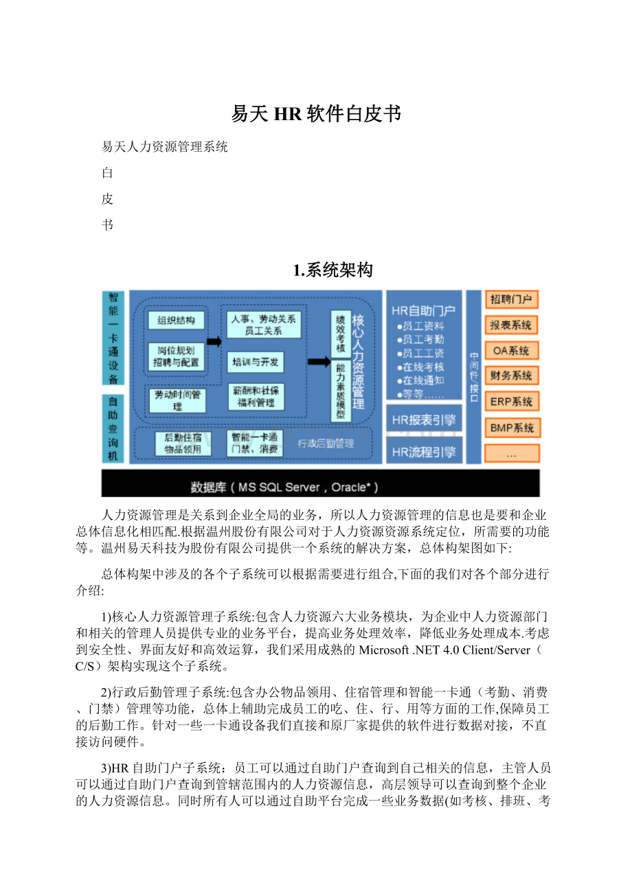 易天HR软件白皮书.docx_第1页