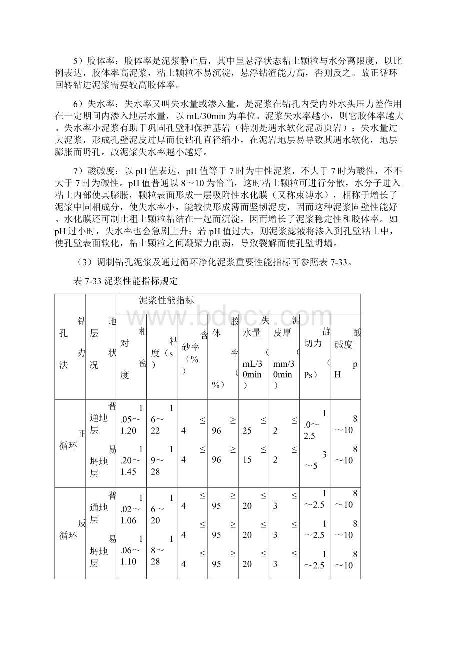 正反循环钻泥浆标准施工Word格式文档下载.docx_第2页