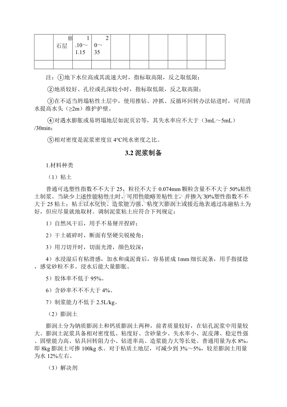 正反循环钻泥浆标准施工Word格式文档下载.docx_第3页