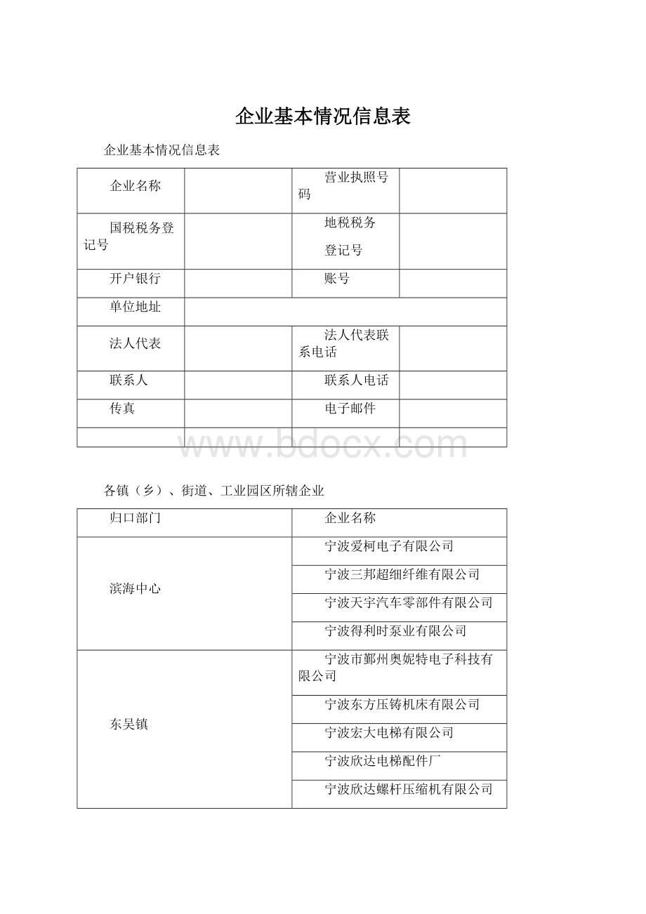 企业基本情况信息表.docx