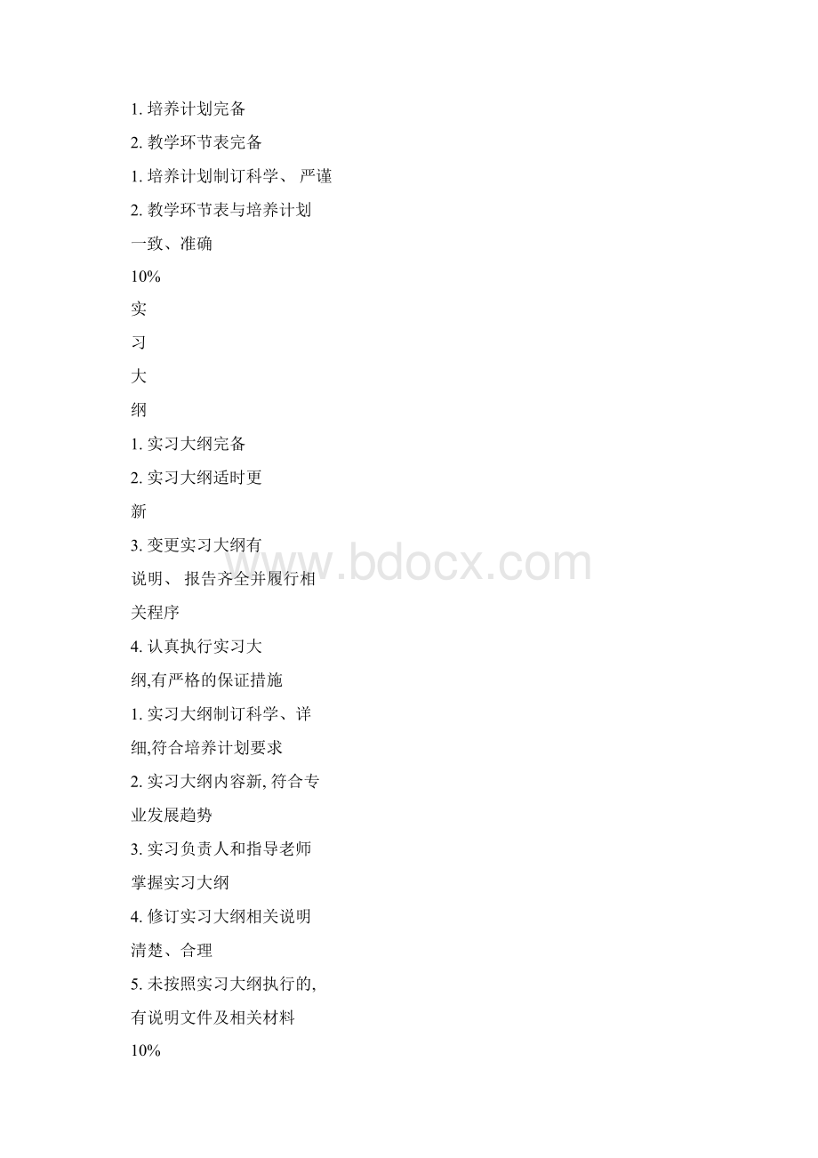 大连大学实习工作质量评价指标.docx_第2页