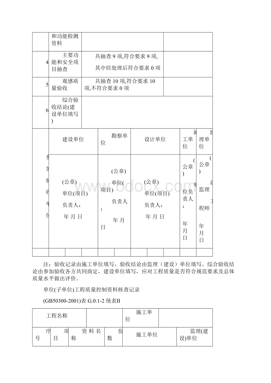 建筑消防安装工程施工质量检查验收记录交工资料表格secret.docx_第3页