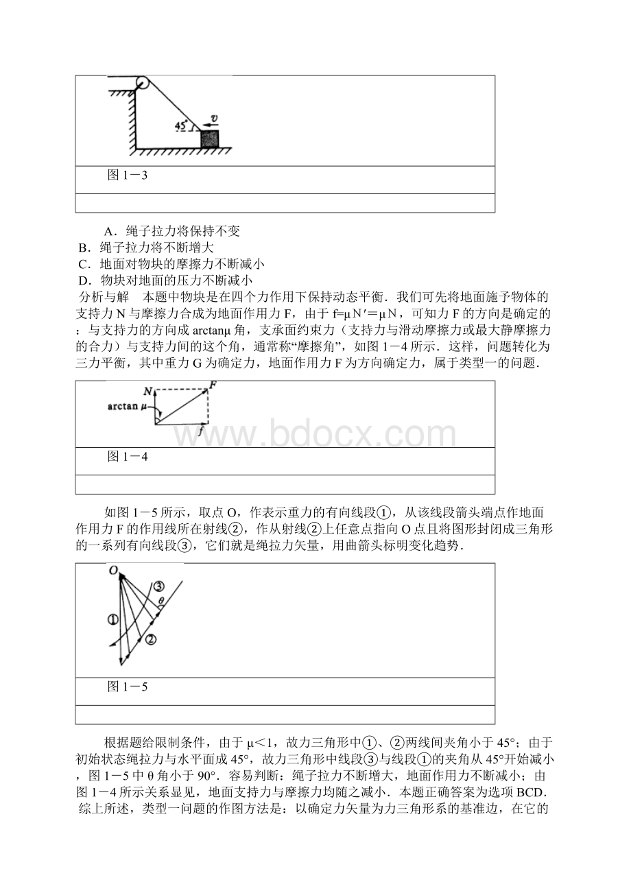 专题1准静态问题的力三角形判断法新人教整理.docx_第3页