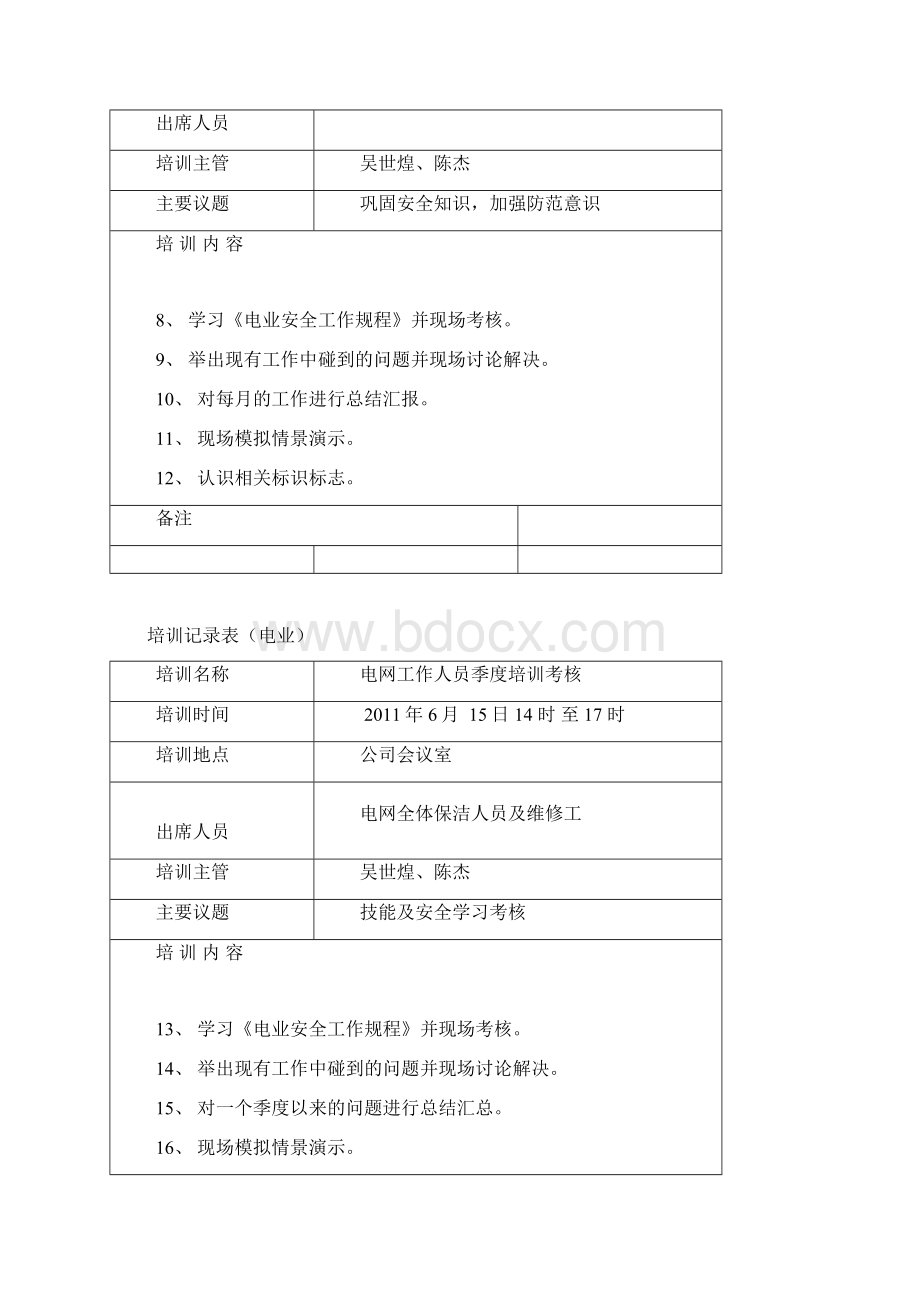 培训记录表.docx_第2页