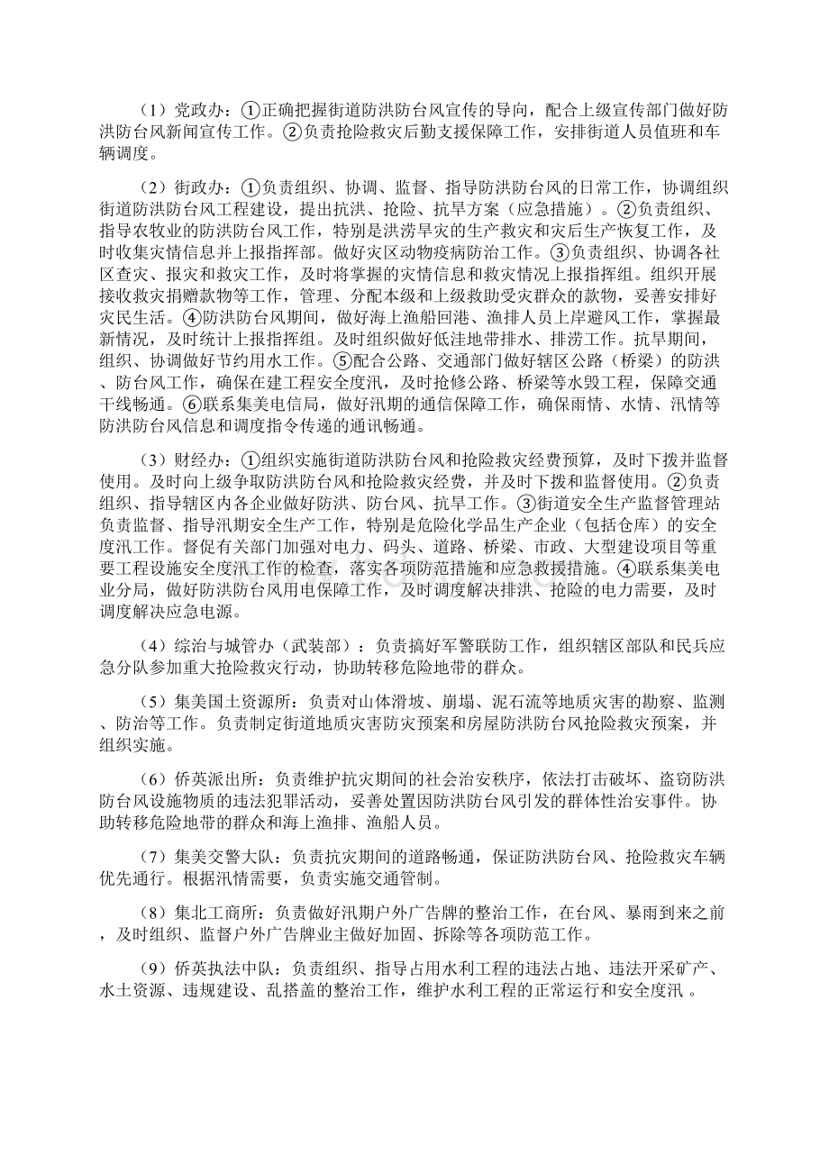 人力资源集美区侨英街道防洪防台风应急预案Word文档格式.docx_第3页