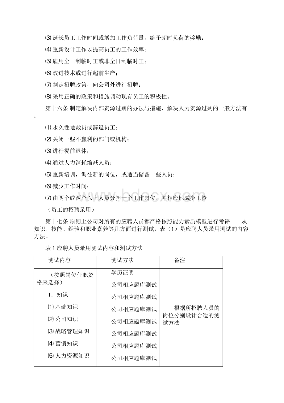 人力资源规划和招聘管理制度.docx_第3页