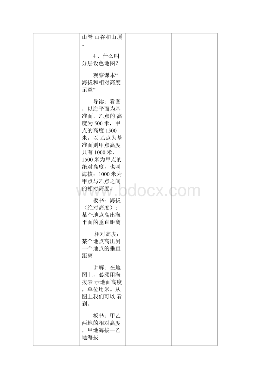 第一章第四节地形图的判读 1Word格式文档下载.docx_第3页