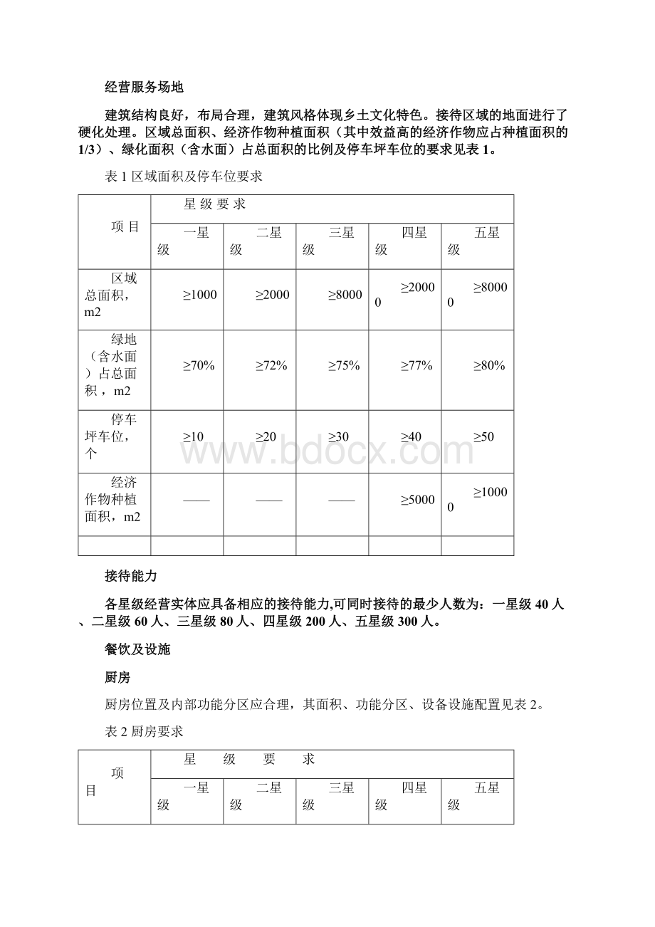 乡村旅游服务 星级评定准则文档格式.docx_第3页