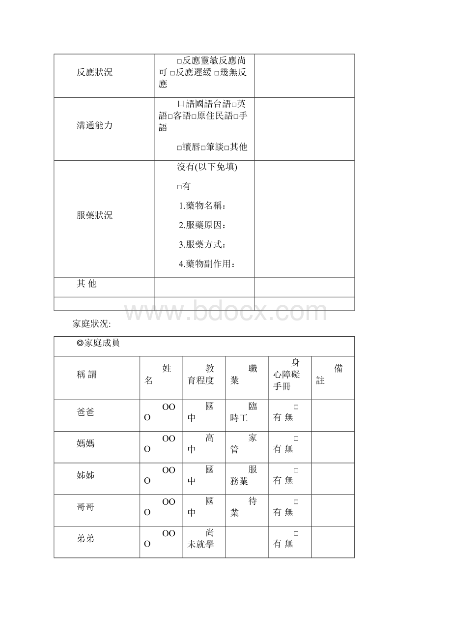 高雄市兴仁国民中学 学年度个别化教育方案.docx_第3页