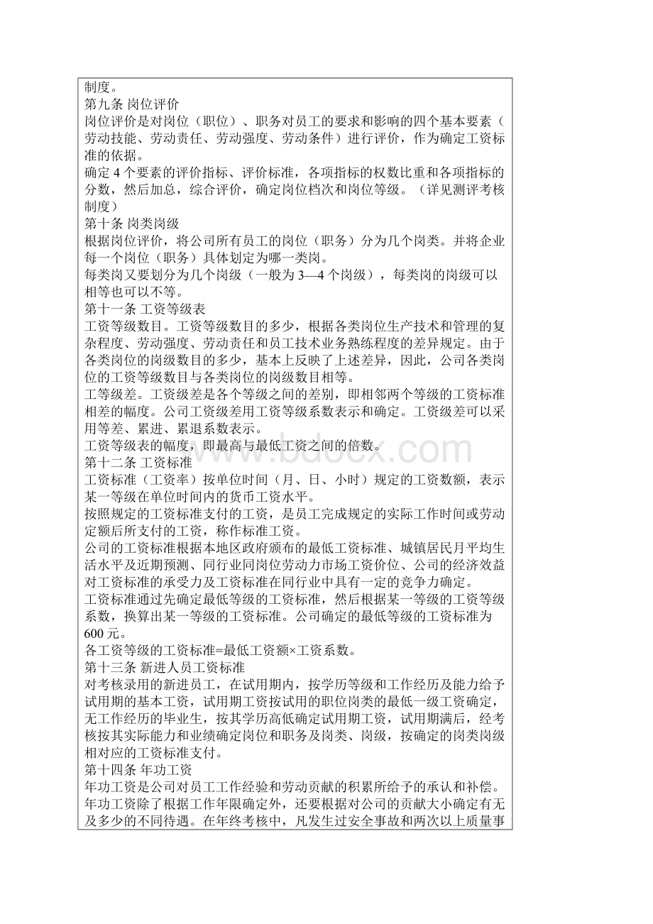 企业薪酬制度的基本要求Word下载.docx_第2页