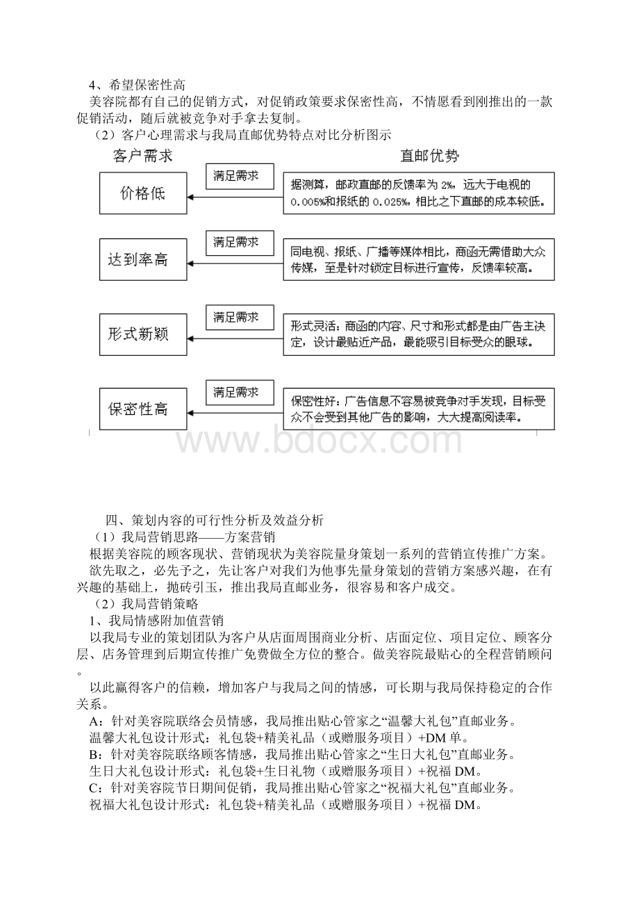 美容院贴心管家直邮产品市场开发营销策划方案.docx_第3页