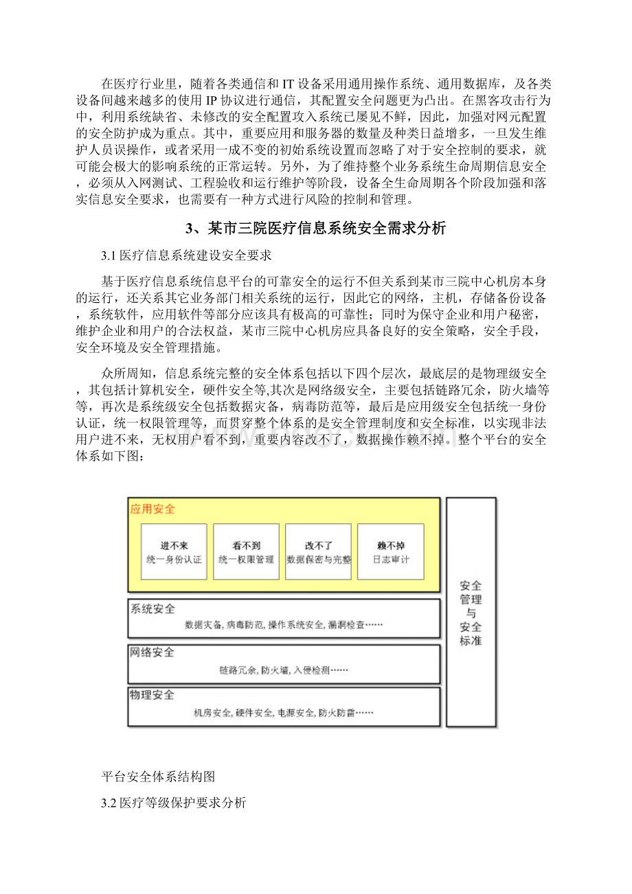 市医院三级等保建设方案.docx_第3页