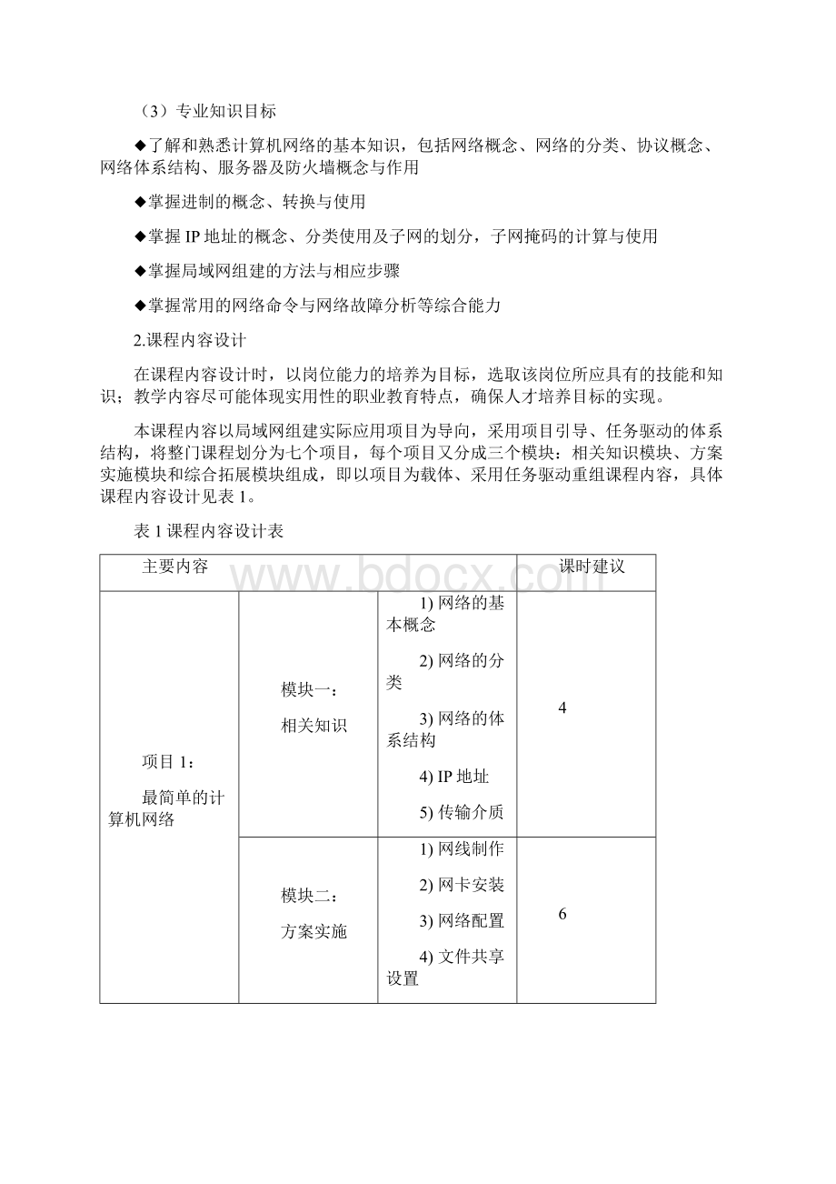 《局域网组建》课程标准Word格式.docx_第2页