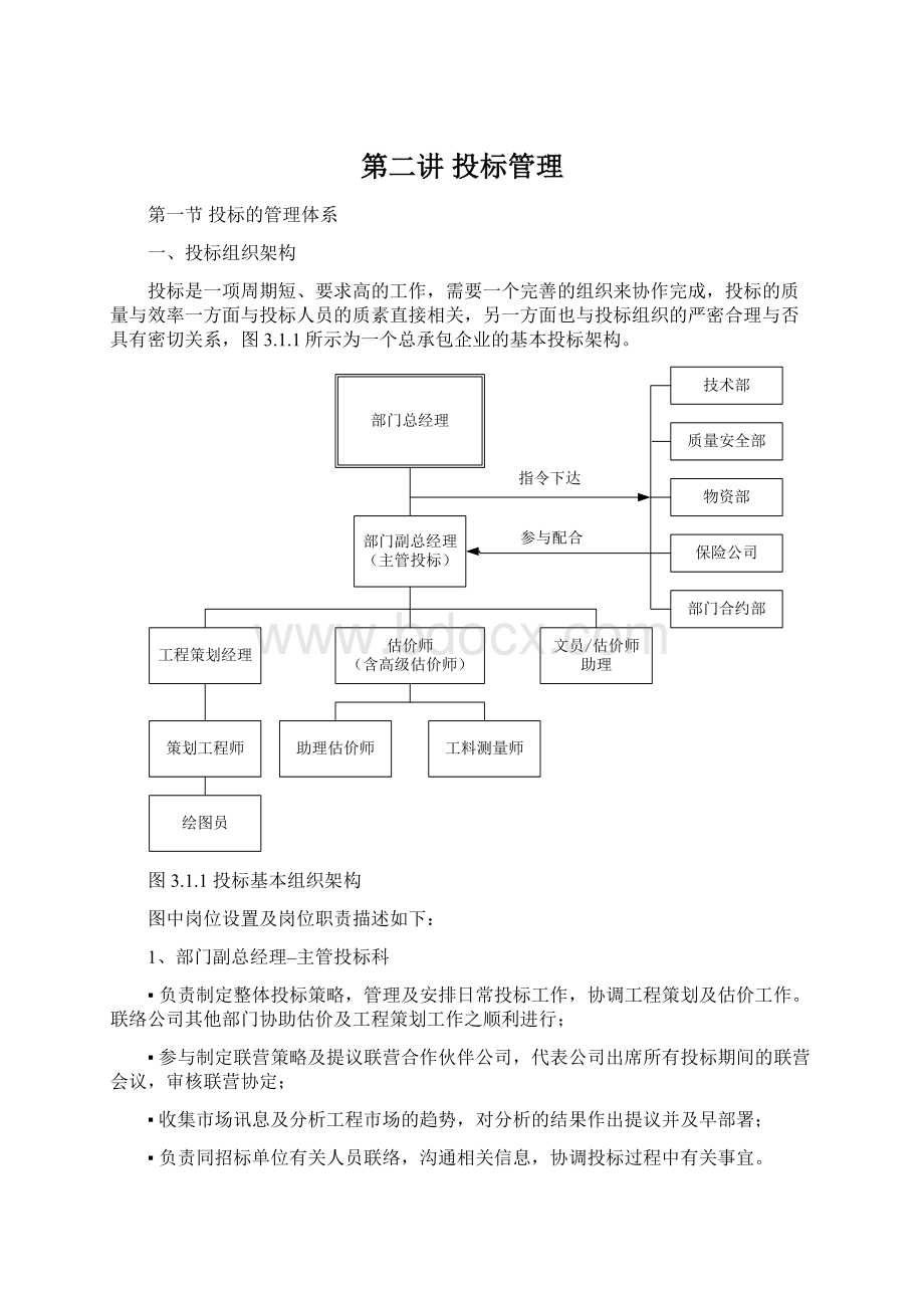 第二讲 投标管理.docx_第1页