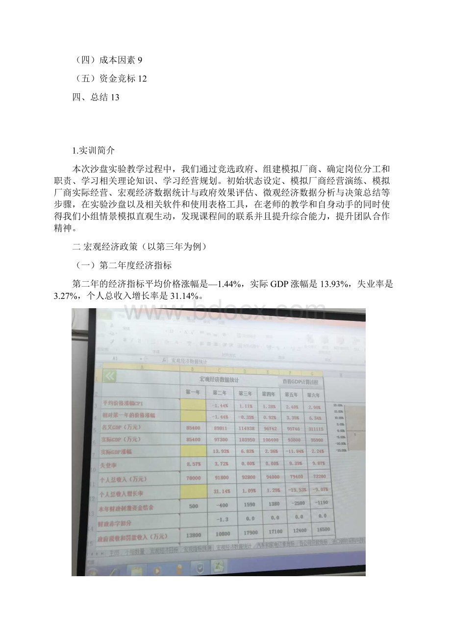 经济学沙盘模拟实验报告.docx_第2页