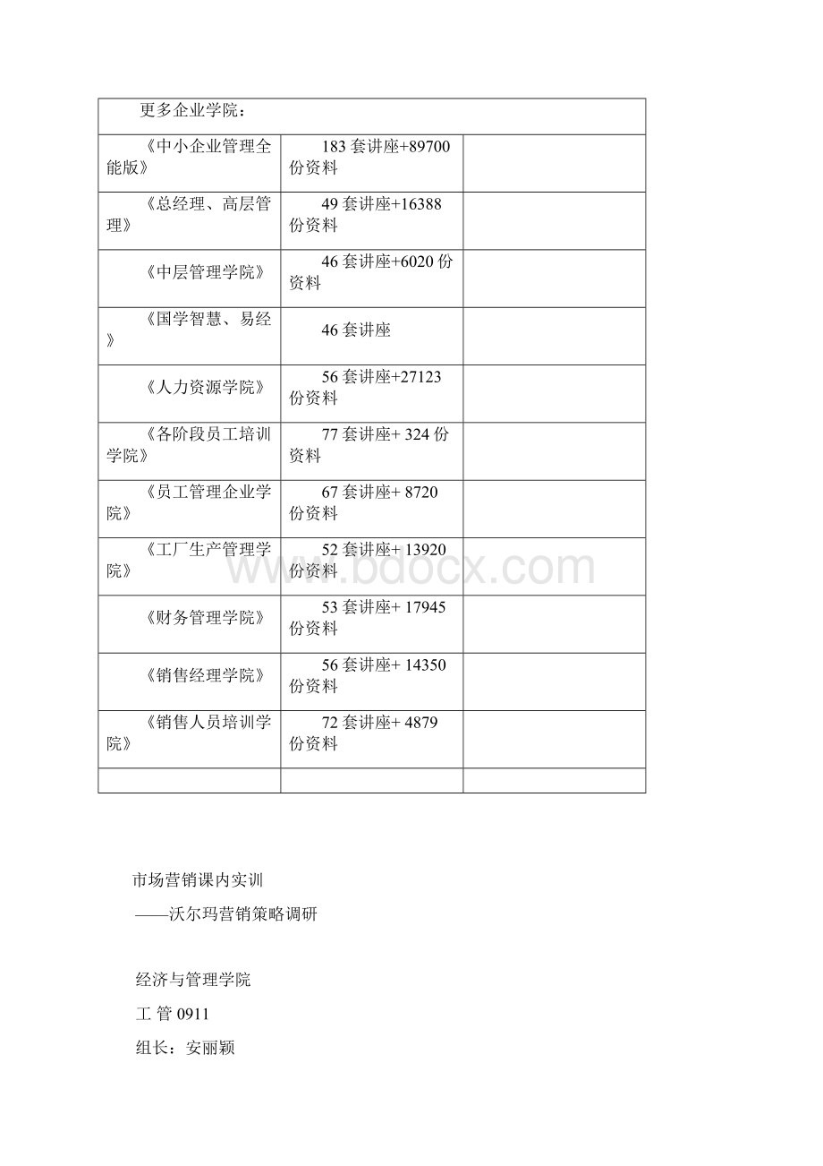 关于沃尔玛营销策略调研.docx_第2页