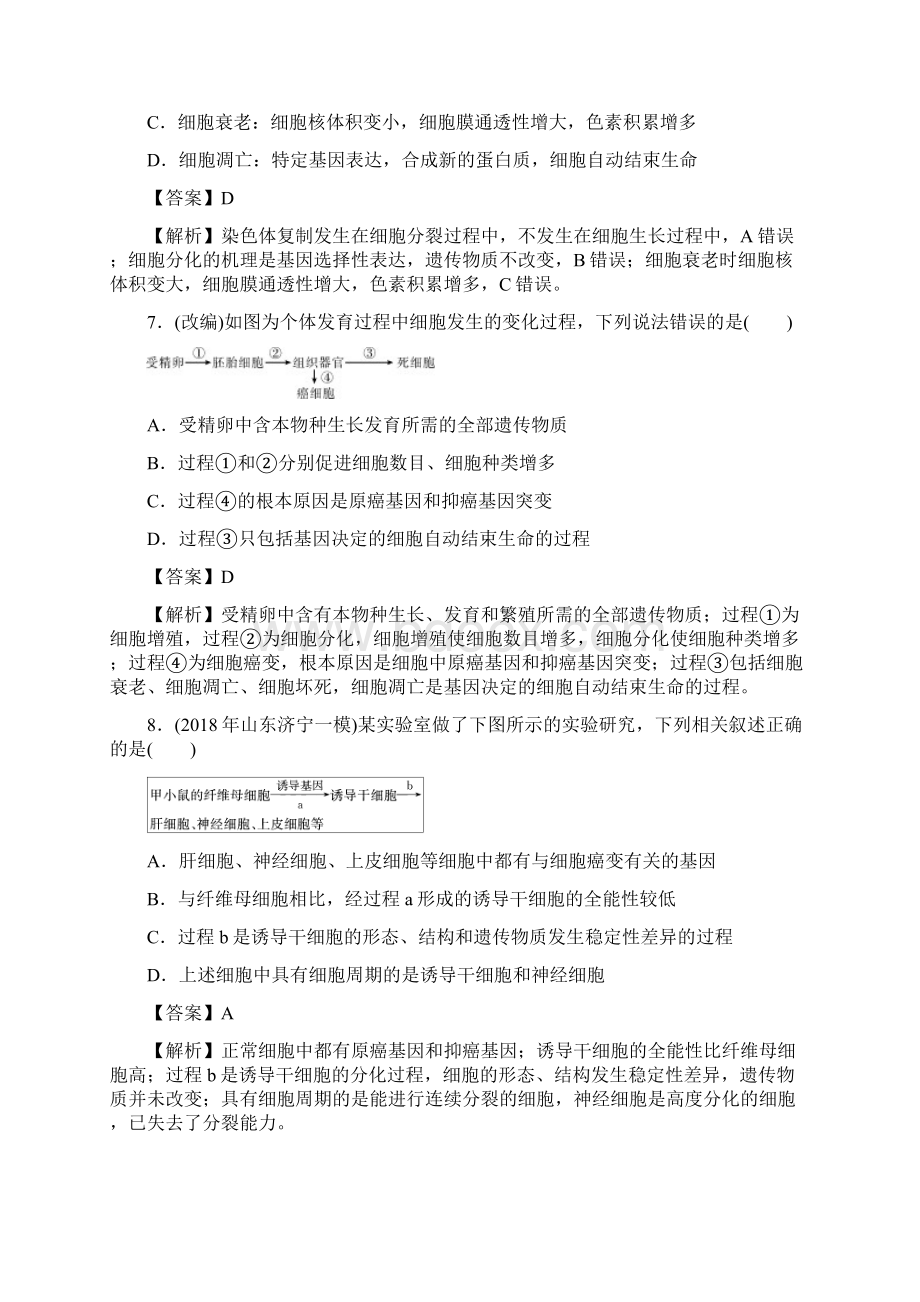 届高考生物第一轮课时复习训练题13.docx_第3页