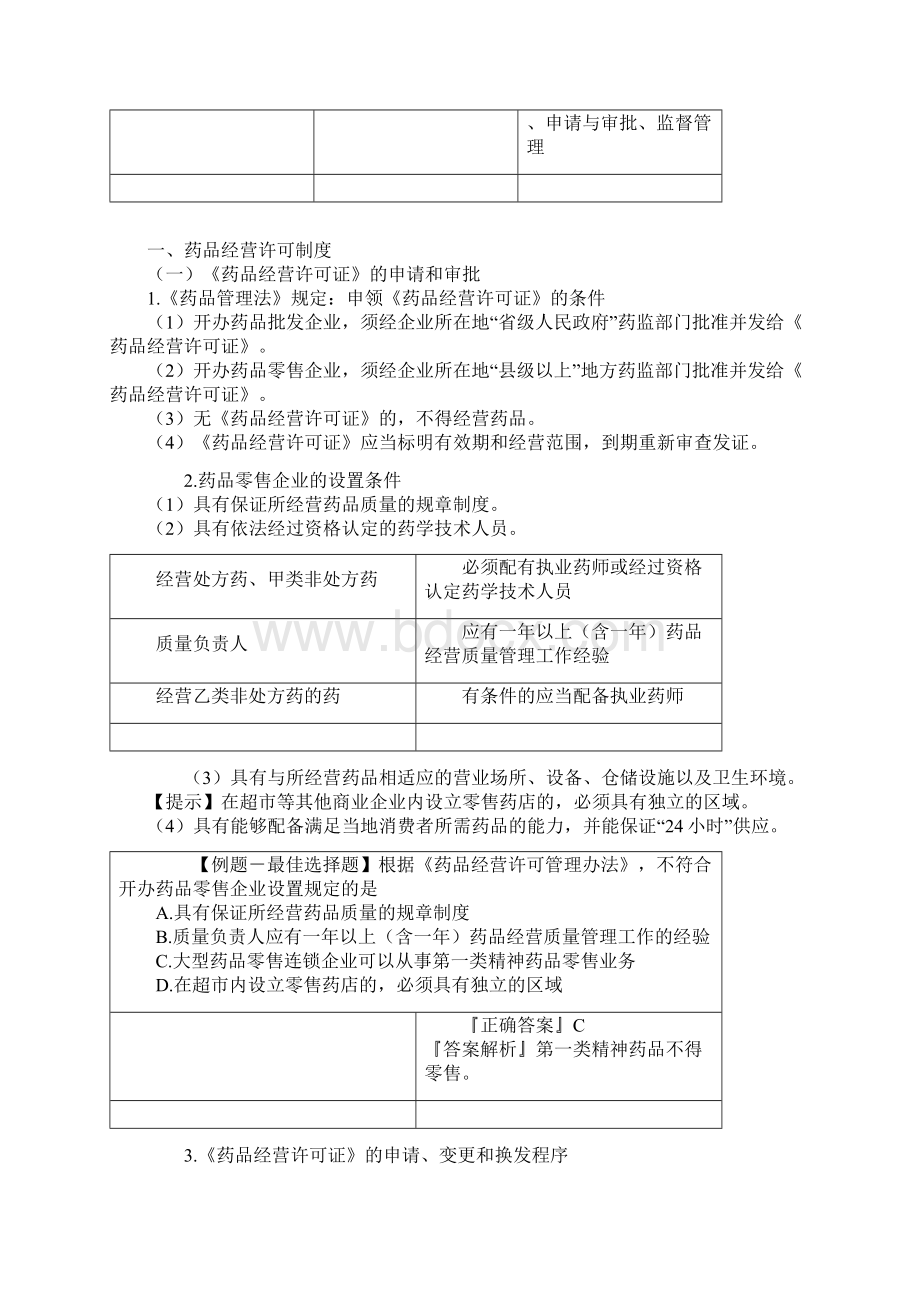 执业药师五章 药品经营与使用管理.docx_第2页