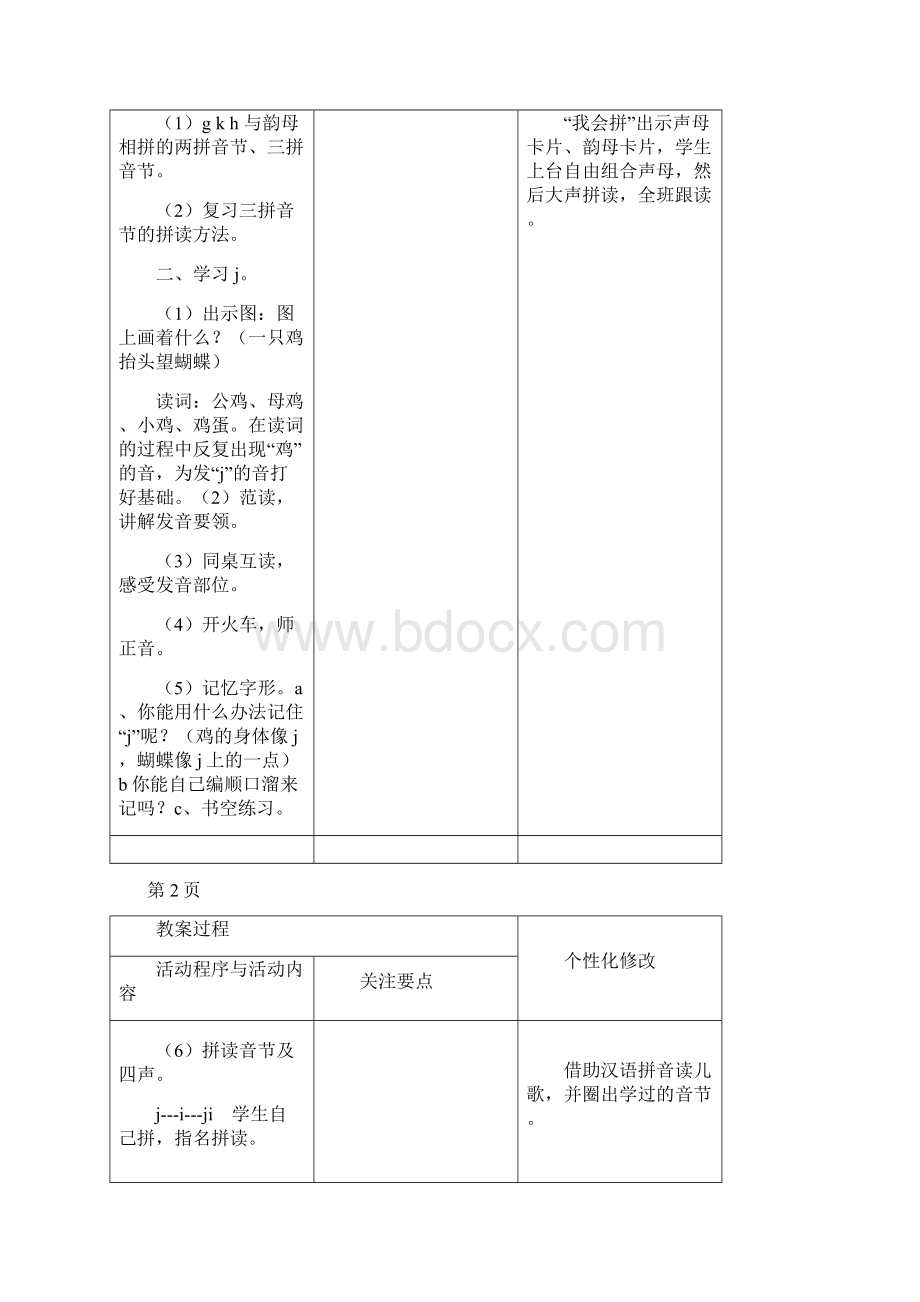 一年级语文汉语拼音jqx备课.docx_第2页