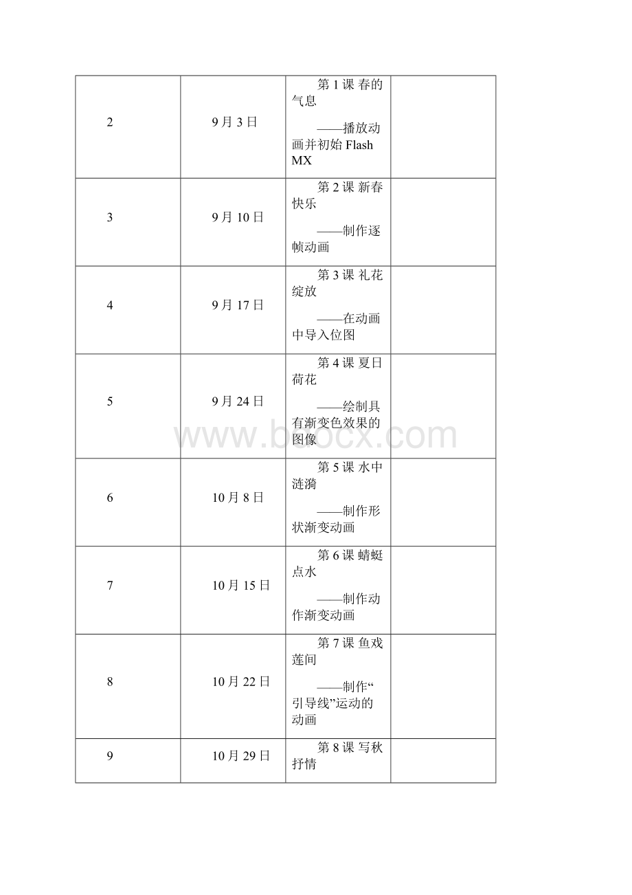 清华版信息技术小学五年级上册教案全册.docx_第2页