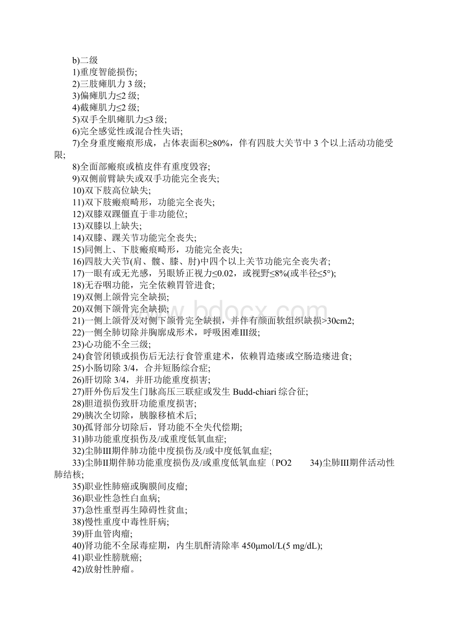 工伤伤残等级评定标准是什么.docx_第2页