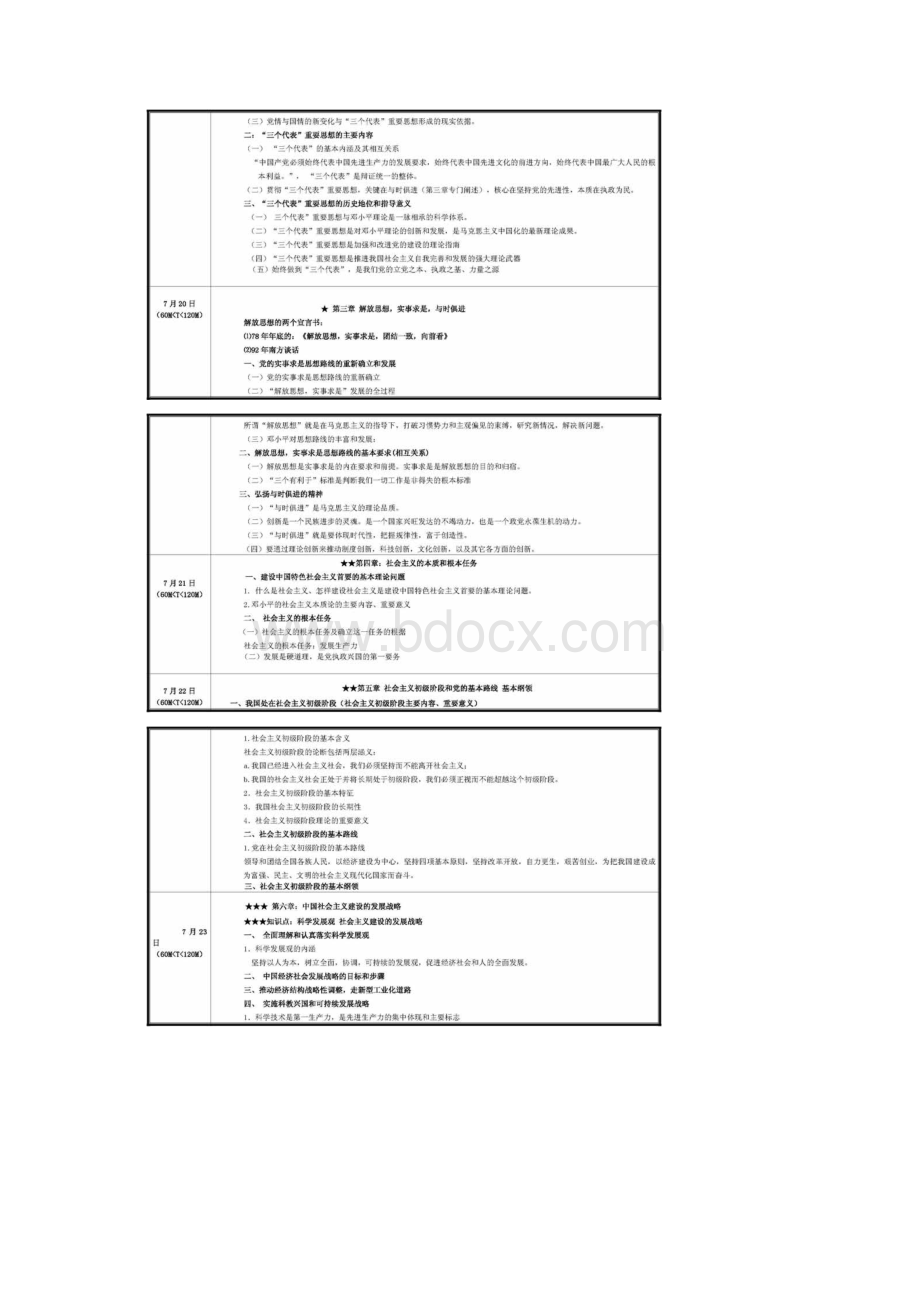 考研政治复习表Word文档下载推荐.docx_第3页