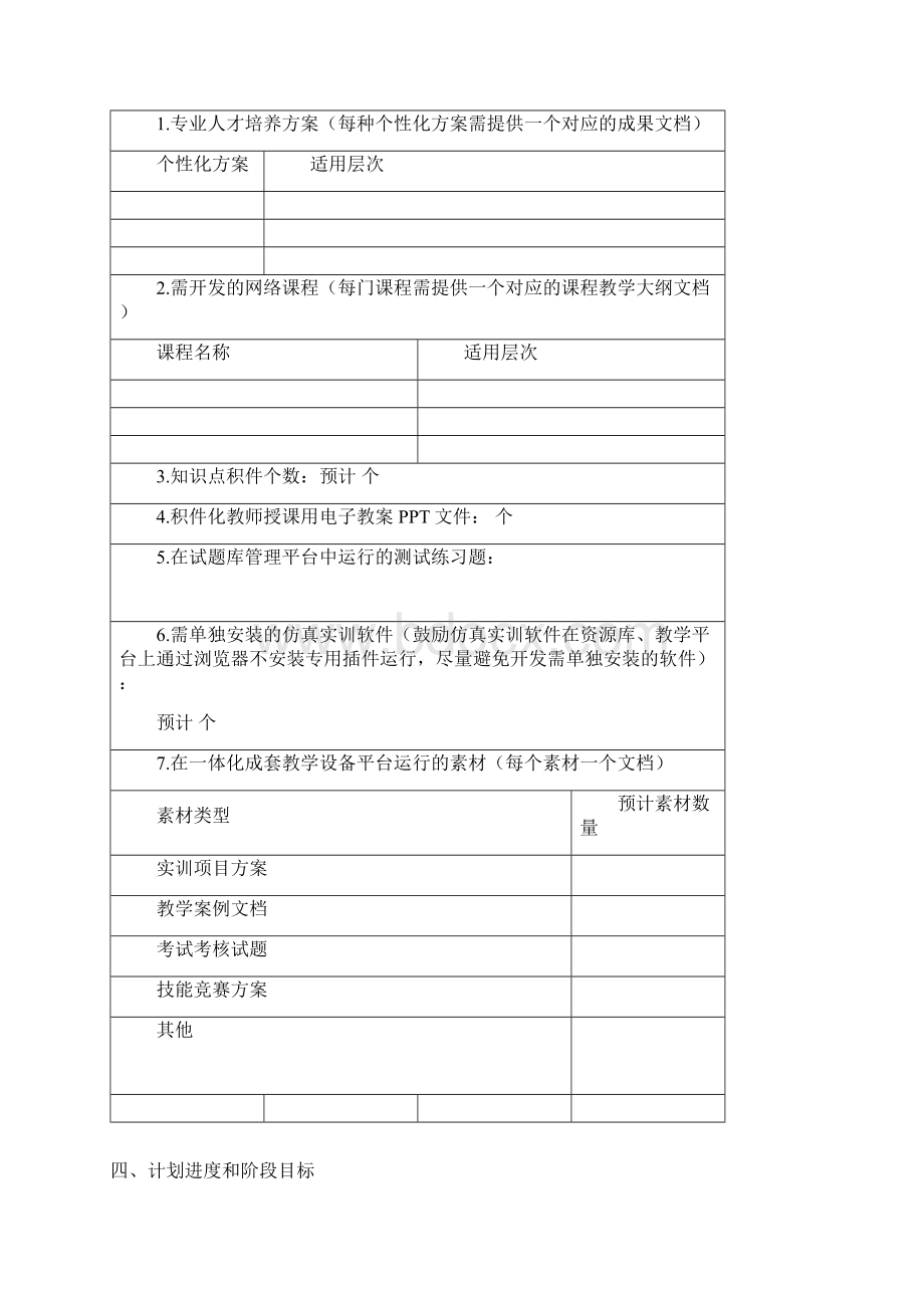 10教材开发项目任务书模板Word下载.docx_第3页