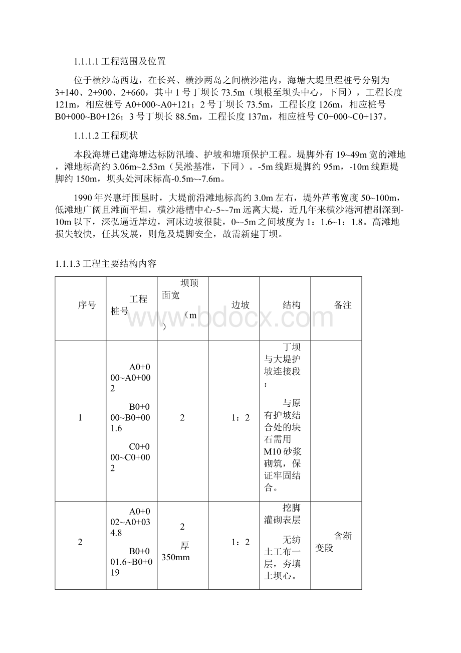 丁坝工程施工设计.docx_第2页