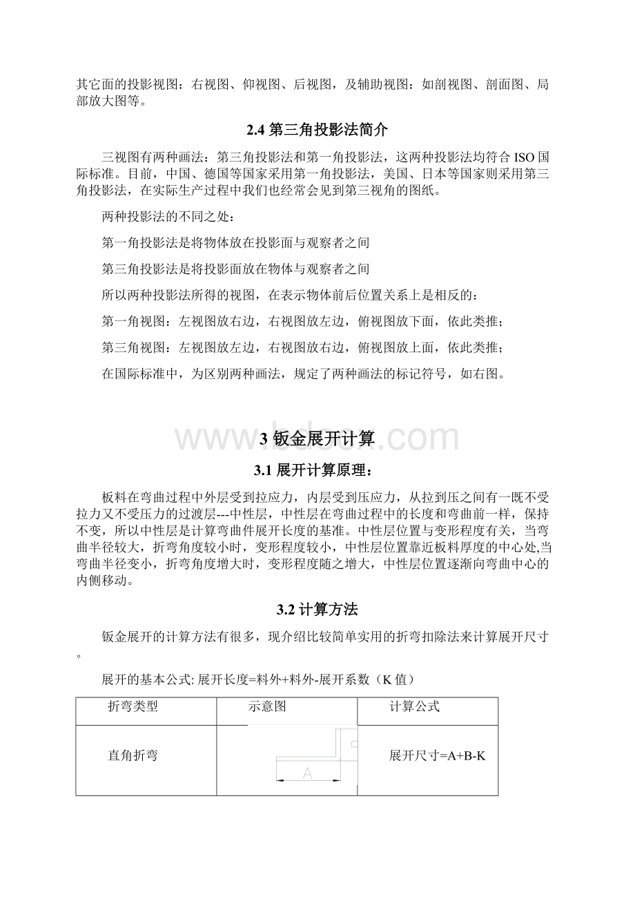 金工实习钣金加工工艺附具体实例分解Word文件下载.docx_第3页