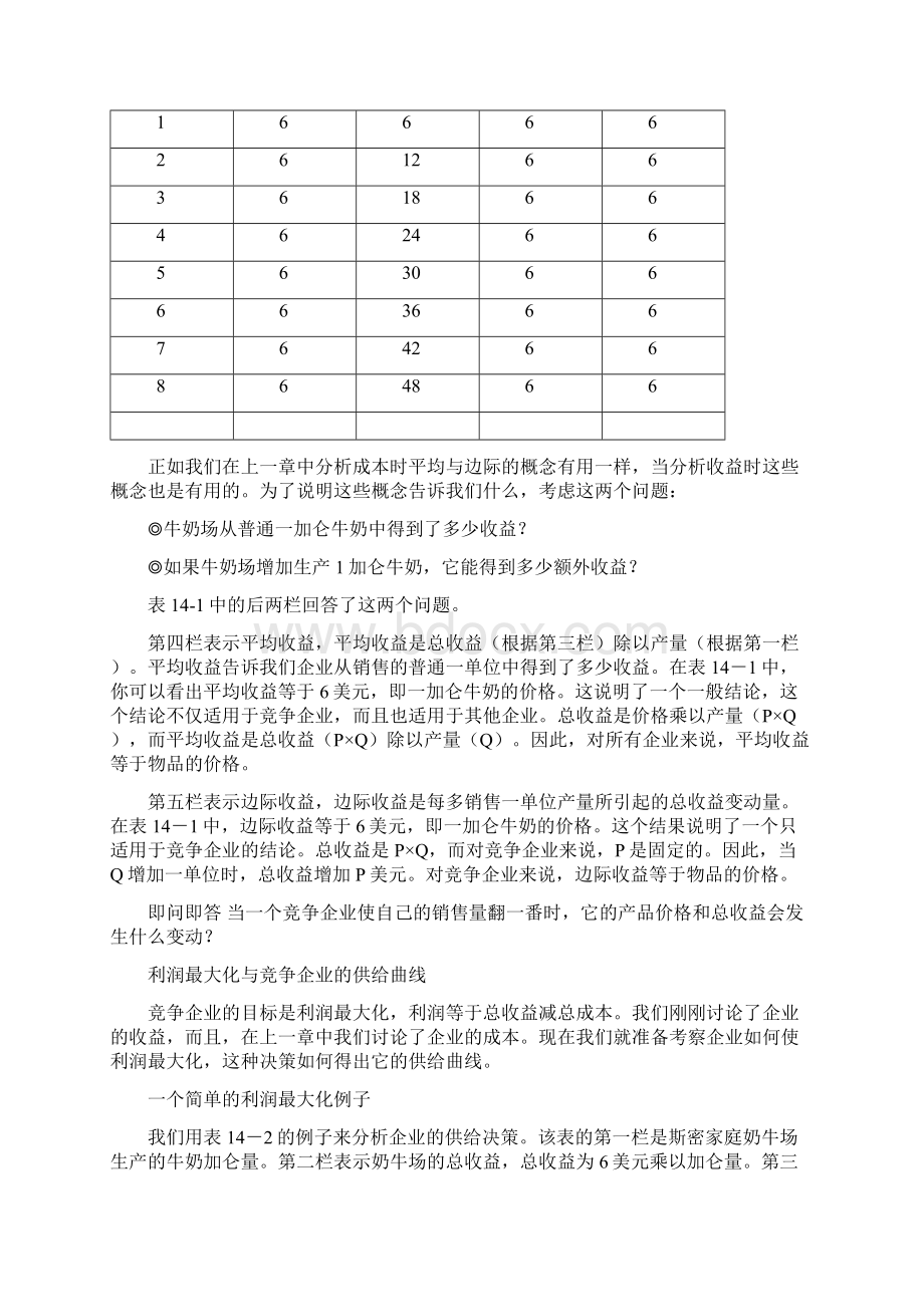 《经济学原理》第十四章竞争市场上的企业文档格式.docx_第3页