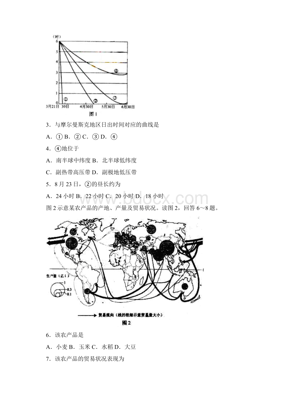 高考试题文综全国卷2.docx_第2页