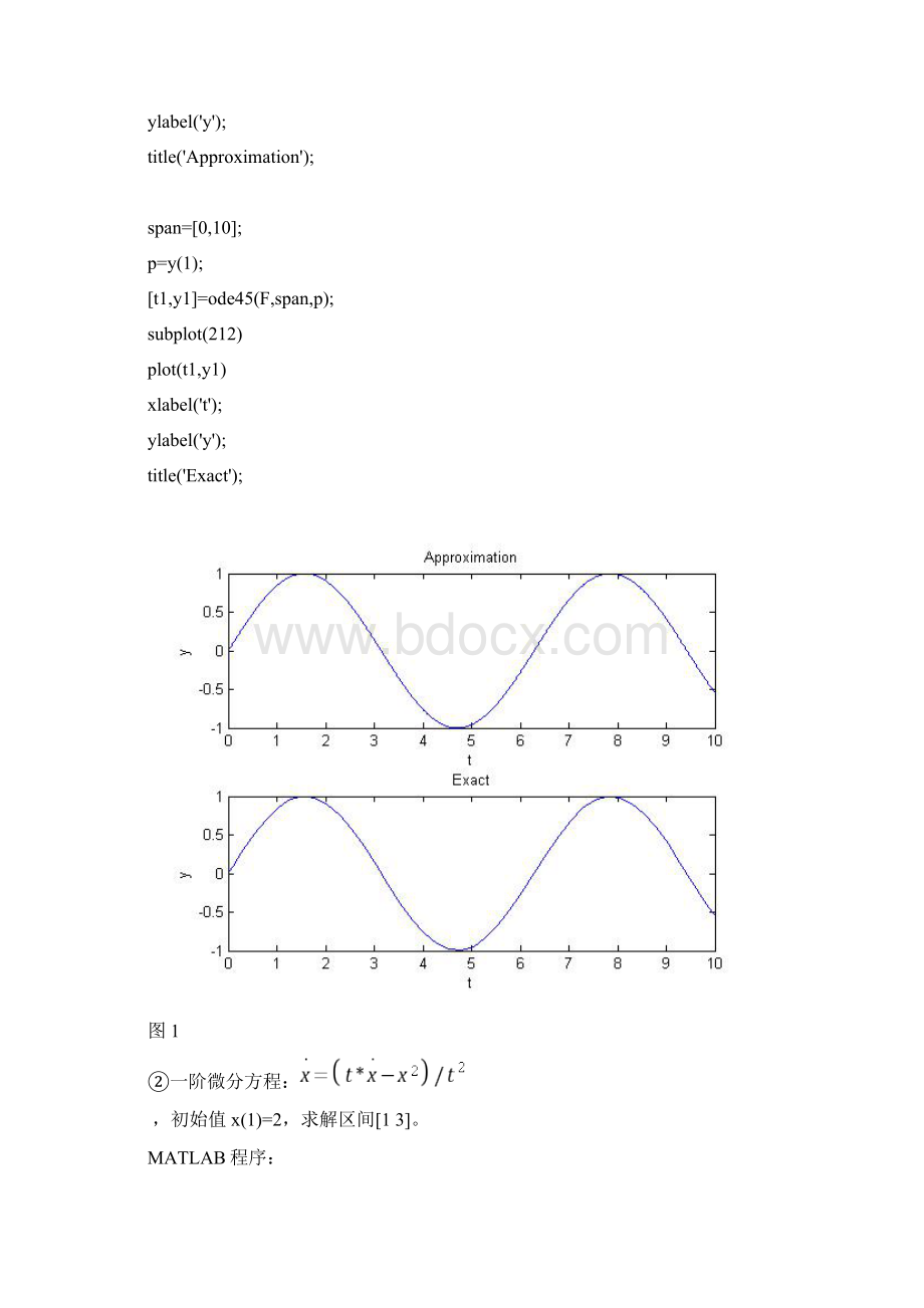 四阶龙格库塔法解微分方程.docx_第2页