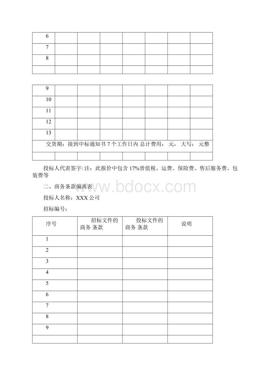 正规投标书写作范文Word文档格式.docx_第3页