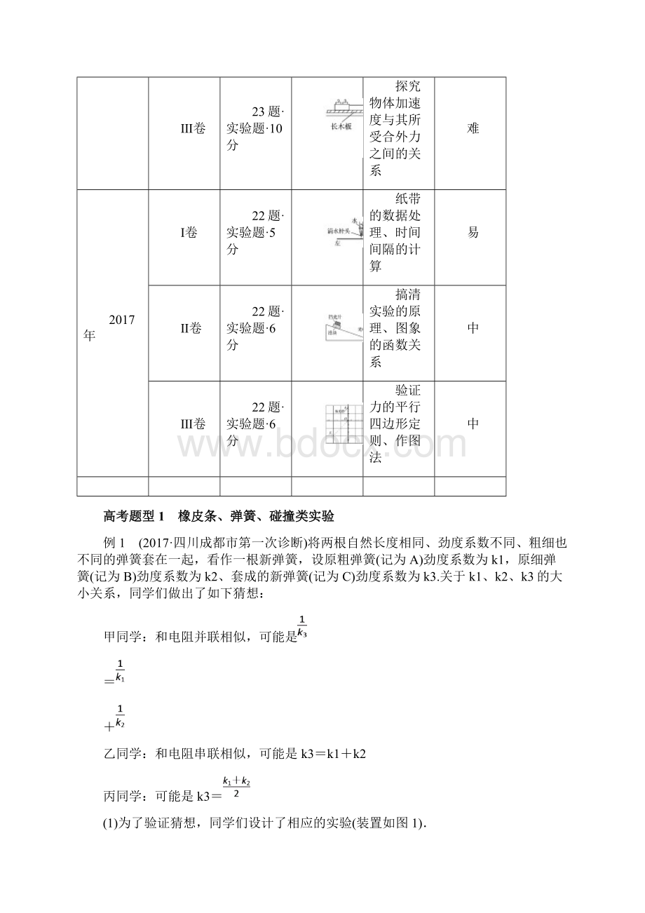 高考物理大二轮复习专题九实验技能与创新第1讲实验技能与创新讲学案.docx_第2页