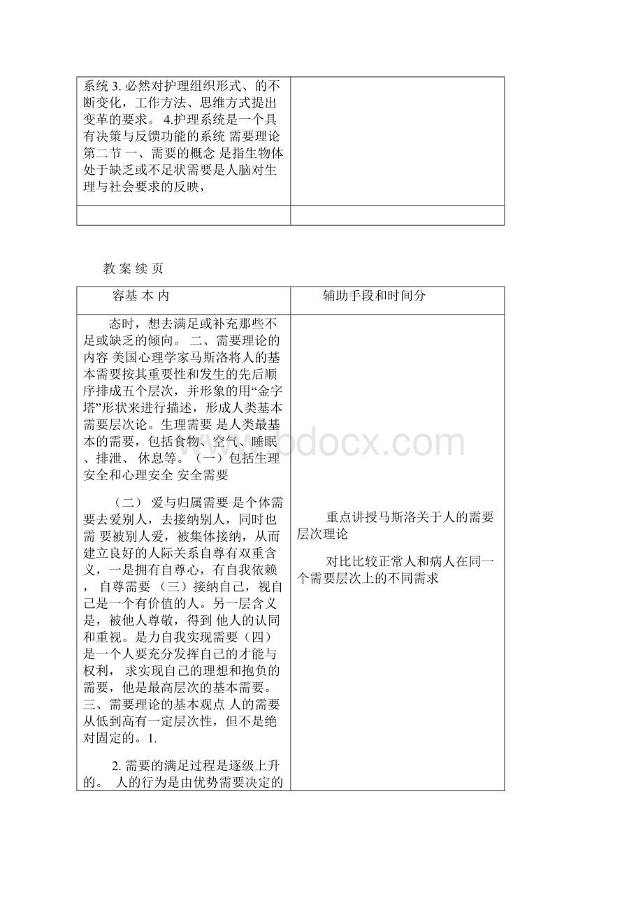 护理学基础教案护理相关理论.docx_第3页